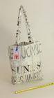 Cotton tote bag, lined